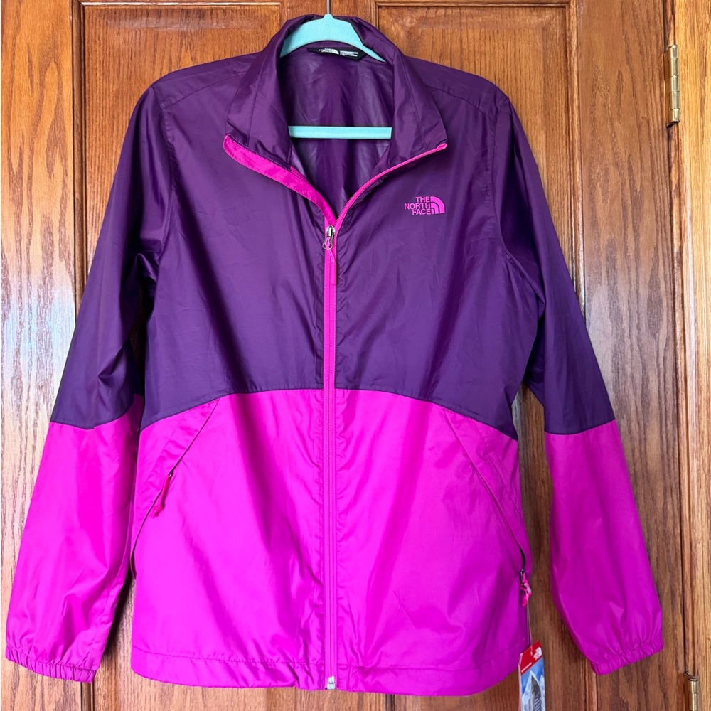 The North Face Women's Purple and Pink Jacket size Large NWT